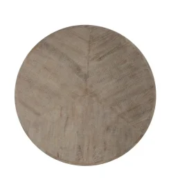 Stolik kawowy ZARMINIA 80 cm drewno wiązu