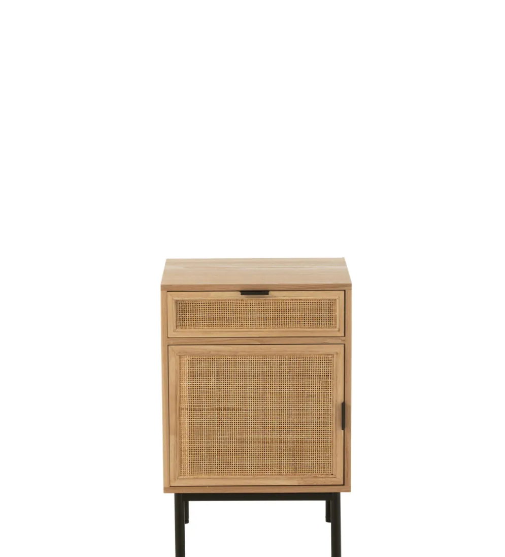 Stolik nocny BASONOT 70 cm naturalny