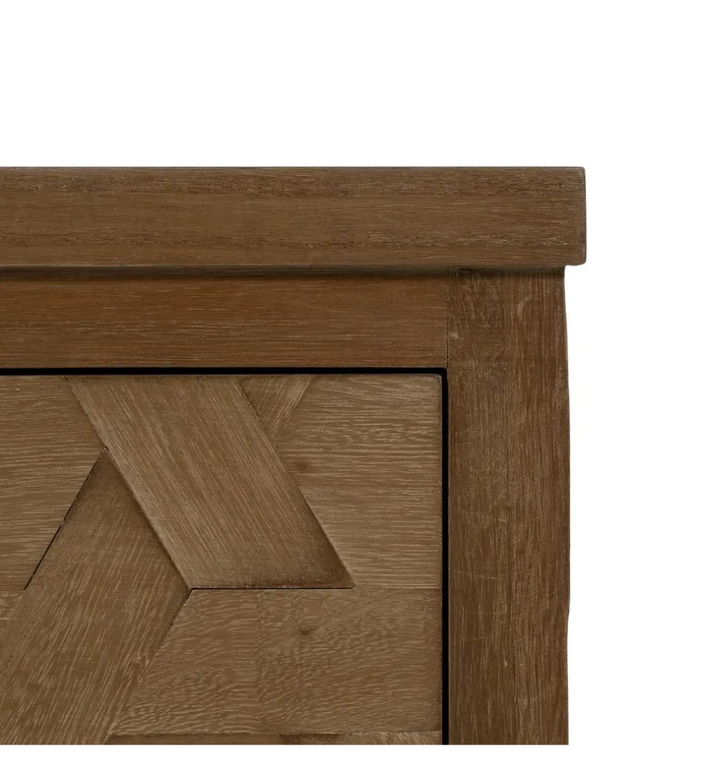 Stolik nocny BRAYAN 66 cm naturalny