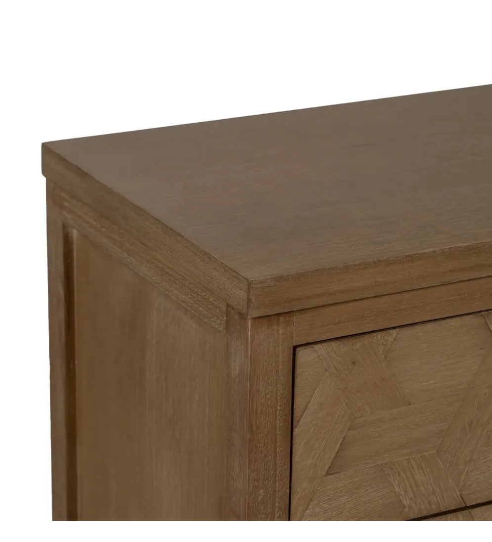 Stolik nocny BRAYAN 66 cm naturalny
