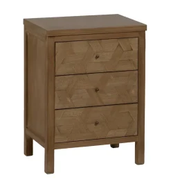 Stolik nocny BRAYAN 66 cm naturalny