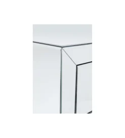 Stolik nocny LUXURY 49 cm transparentna