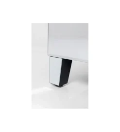 Stolik nocny LUXURY 49 cm transparentna