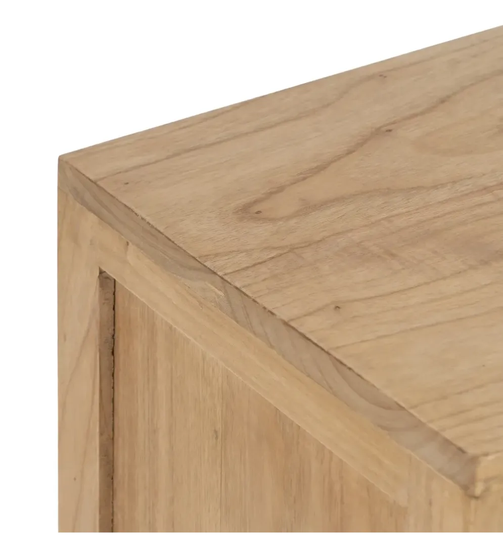 Stolik nocny MEGANY 65 cm drewno mindi