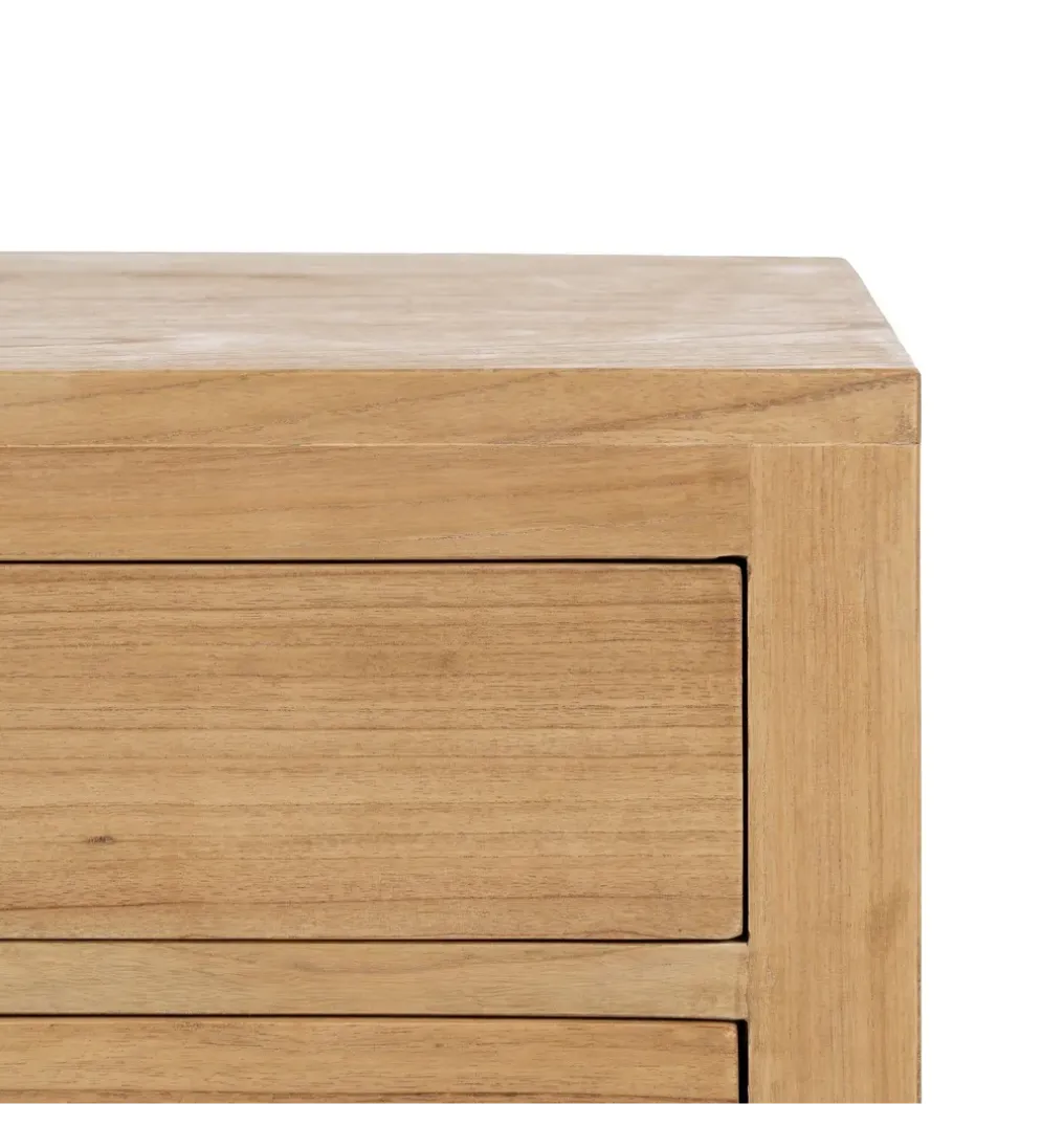 Stolik nocny MEGANY 65 cm drewno mindi