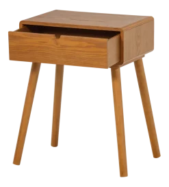 Stolik nocny NELO 54 cm naturalny