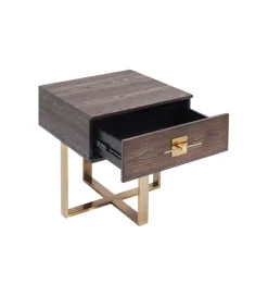 Stolik nocny OSAKA 55 cm fornir jesion