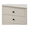 Stolik nocny REID 61 cm jasnoszary