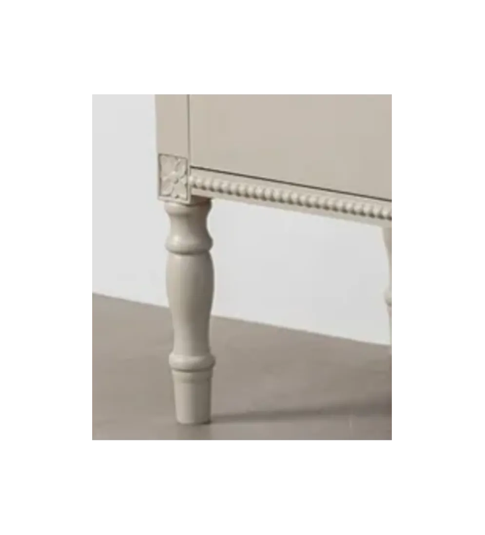 Stolik nocny REID 61 cm jasnoszary