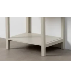 Stolik nocny REID 48 cm jasnoszary