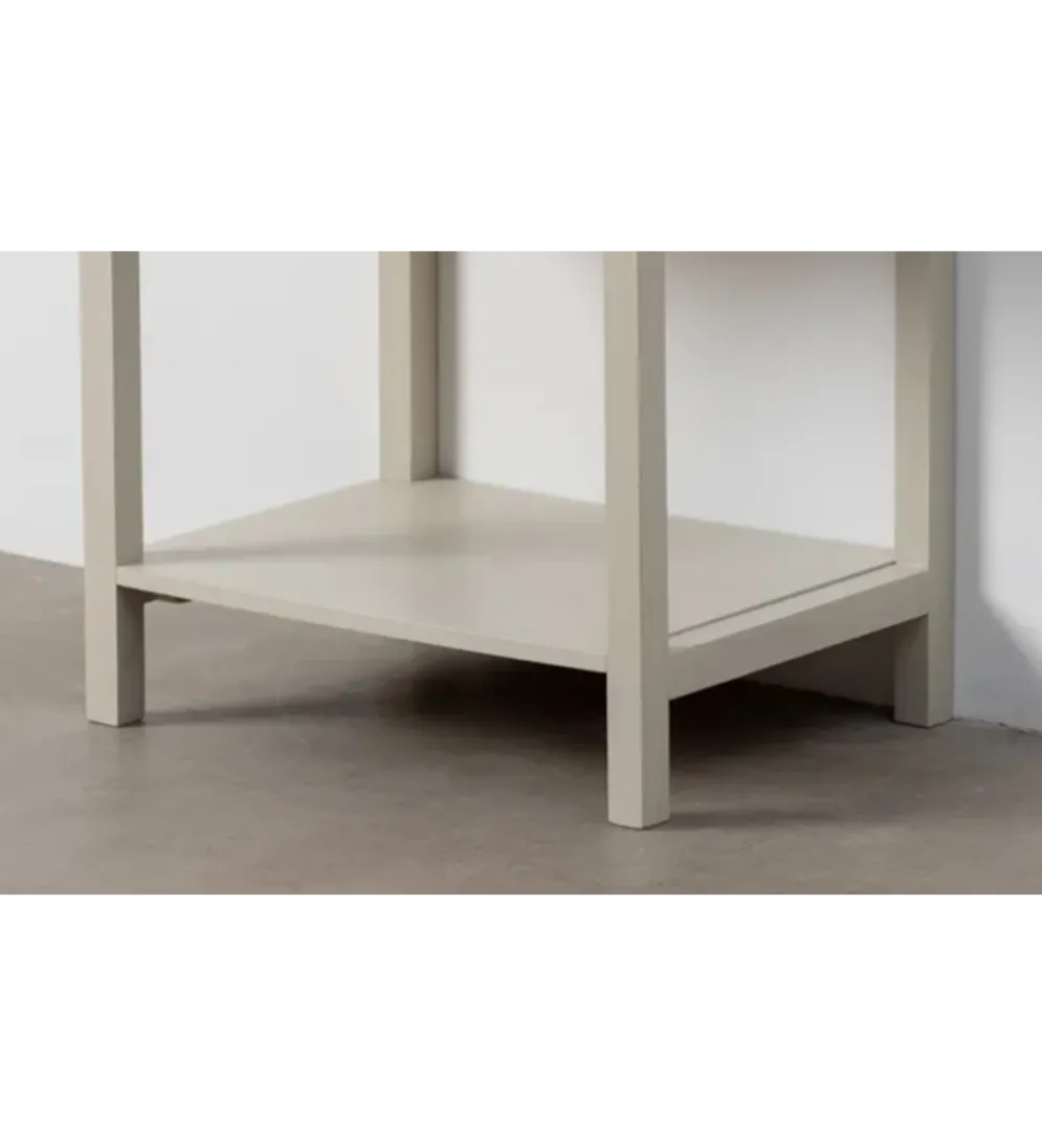 Stolik nocny REID 48 cm jasnoszary