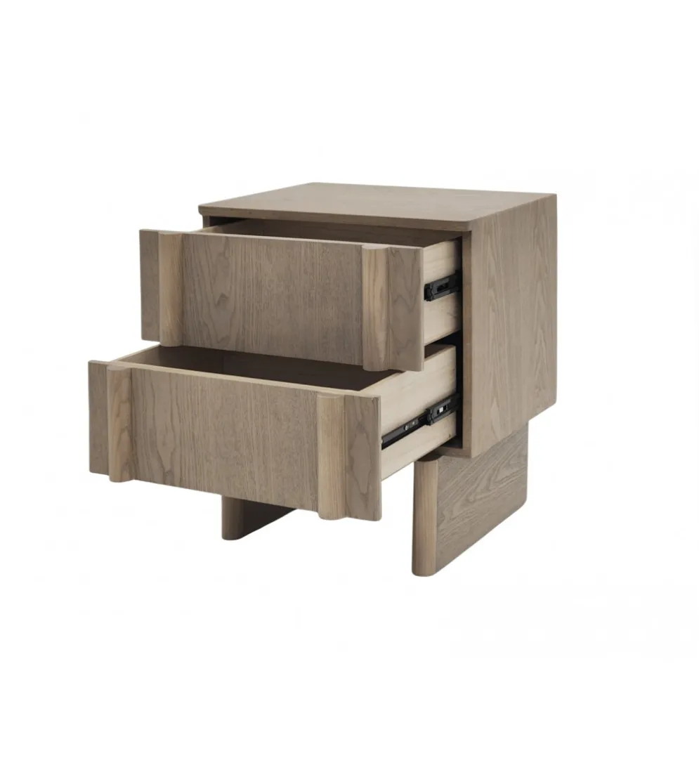 Stolik nocny WINTERS 55 cm naturalny