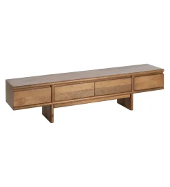Stolik pod TV AGONNY 180 cm drewno mango