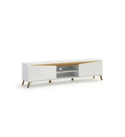 Stolik pod TV ALADYN 200 cm biały