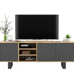 Stolik pod Tv Apollo II 150 cm antracytowy