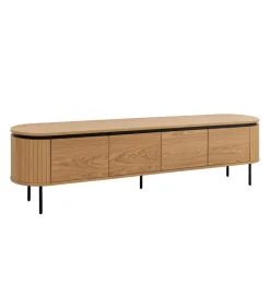 Stolik pod TV ATELIER 200 cm kolor naturalnego dębu