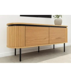 Stolik pod TV ATELIER 120 cm kolor naturalnego dębu