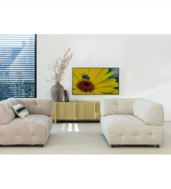 Stolik pod TV BASU 200 cm drewno sosny moss