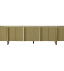 Stolik pod TV BASU 200 cm drewno sosny moss
