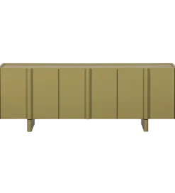 Stolik pod TV BASU 152 cm drewno sosny moss