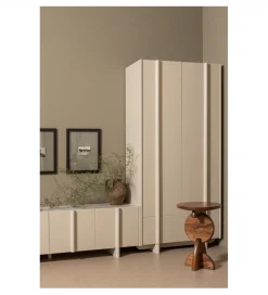 Stolik pod TV BASU 200 cm drewno sosny dust
