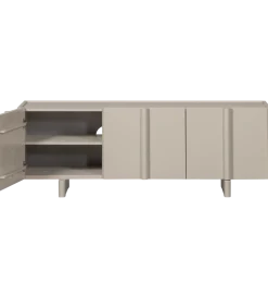 Stolik pod TV BASU 152 cm drewno sosny dust