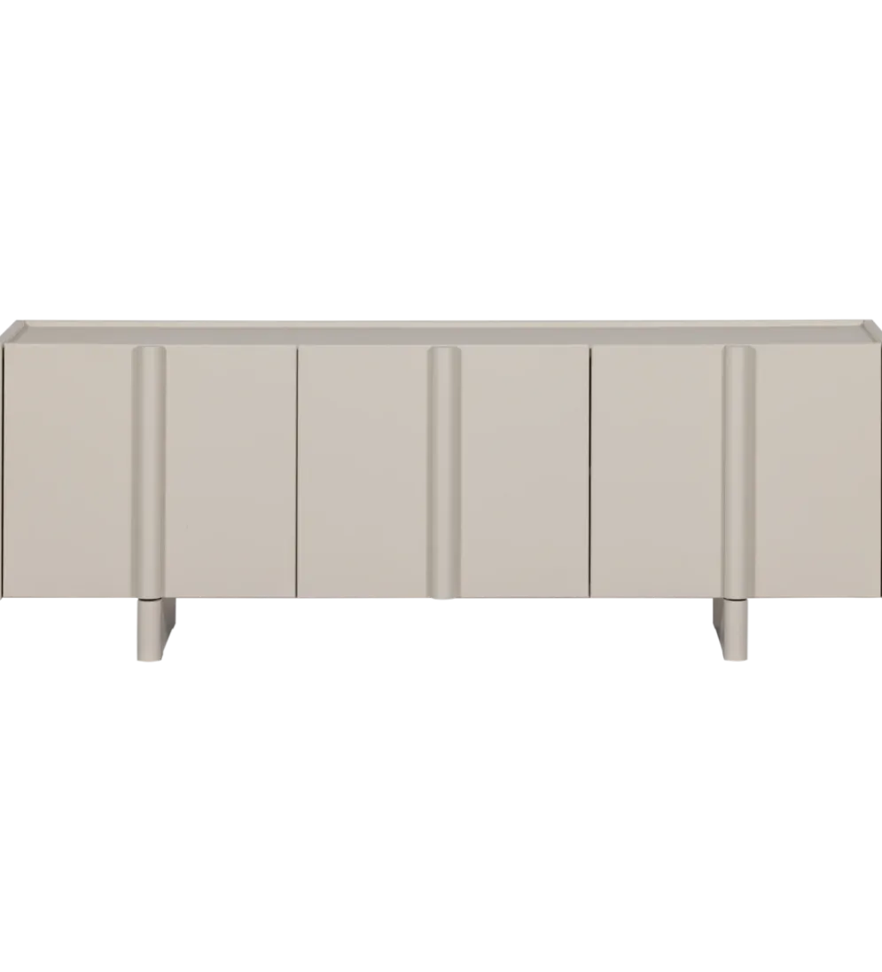 Stolik pod TV BASU 152 cm drewno sosny dust