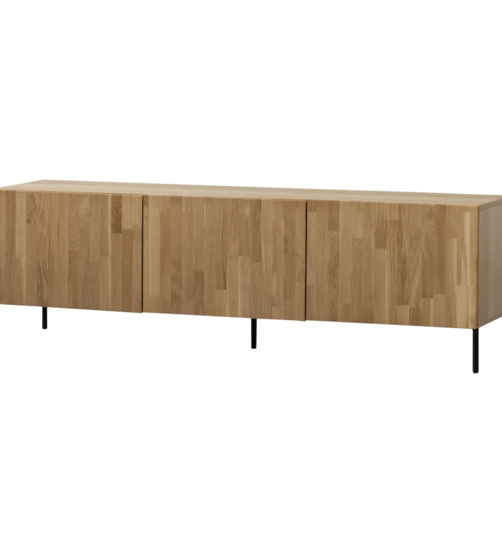 Stolik pod TV BONO 180 cm drewno jesion naturalny