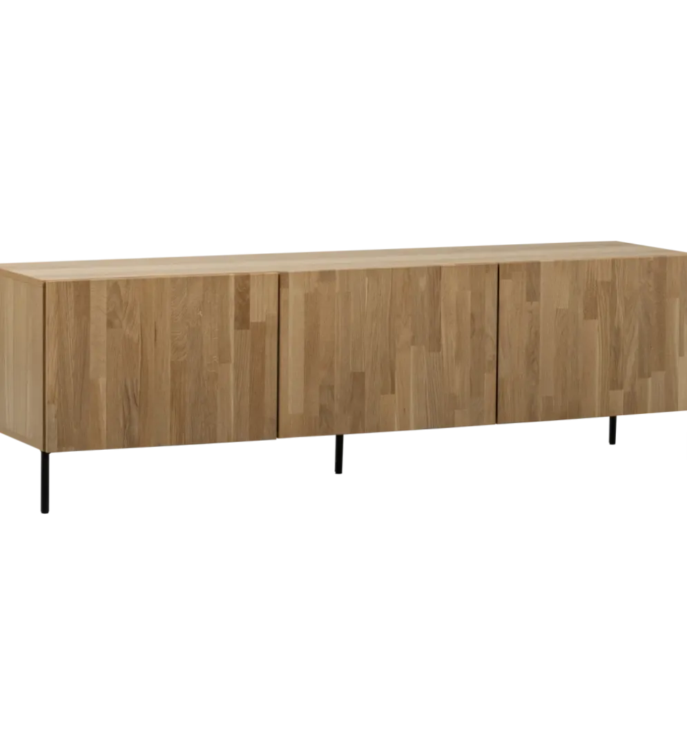 Stolik pod TV BONO 180 cm drewno jesion naturalny