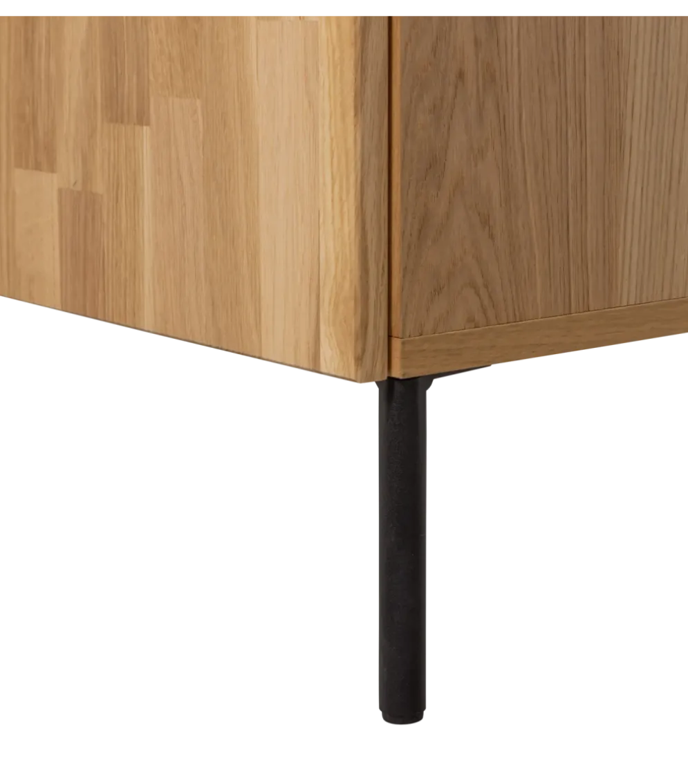 Stolik pod TV BONO 180 cm drewno jesion naturalny