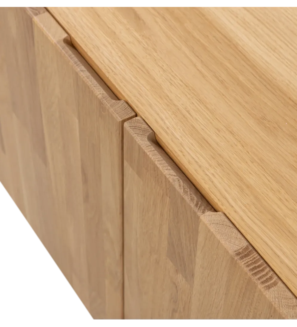 Stolik pod TV BONO 180 cm drewno jesion naturalny