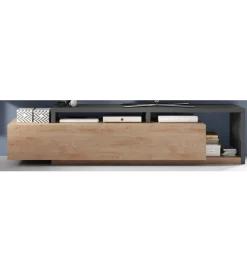 Stolik pod TV BOTA 219 cm dąb Ribbec