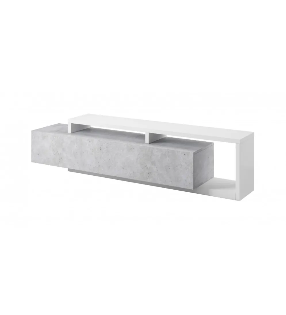 Stolik pod TV BOTA 219 cm w optyce betonu