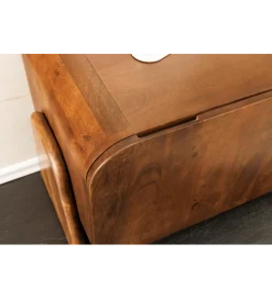 Stolik pod TV BRASIL 160 cm drewno mango brązowy