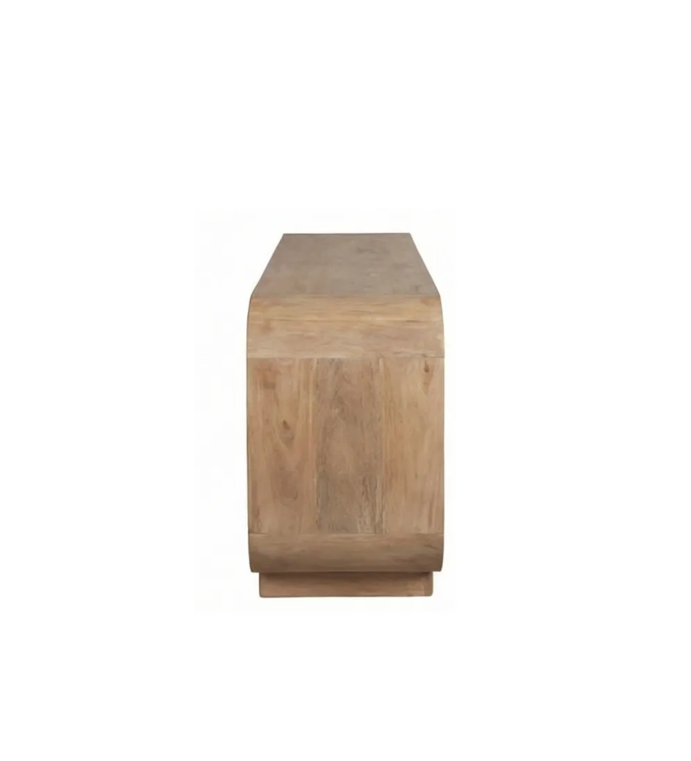 Stolik pod TV BRIX MORGAN 130 cm drewno mango naturalna