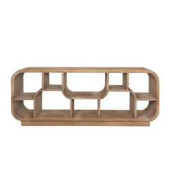 Stolik pod TV BRIX MORGAN 130 cm drewno mango naturalna