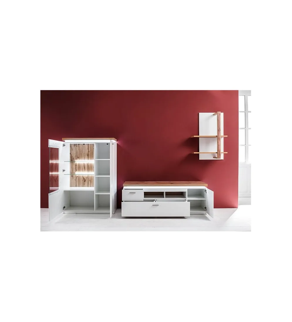 Stolik Pod TV CALI 156 Cm Biały