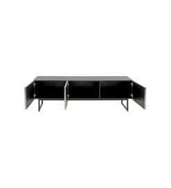 Stolik pod TV CARINO 150 cm srebrna