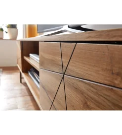 Stolik pod TV COMBRE 160 cm w kolorze dąb