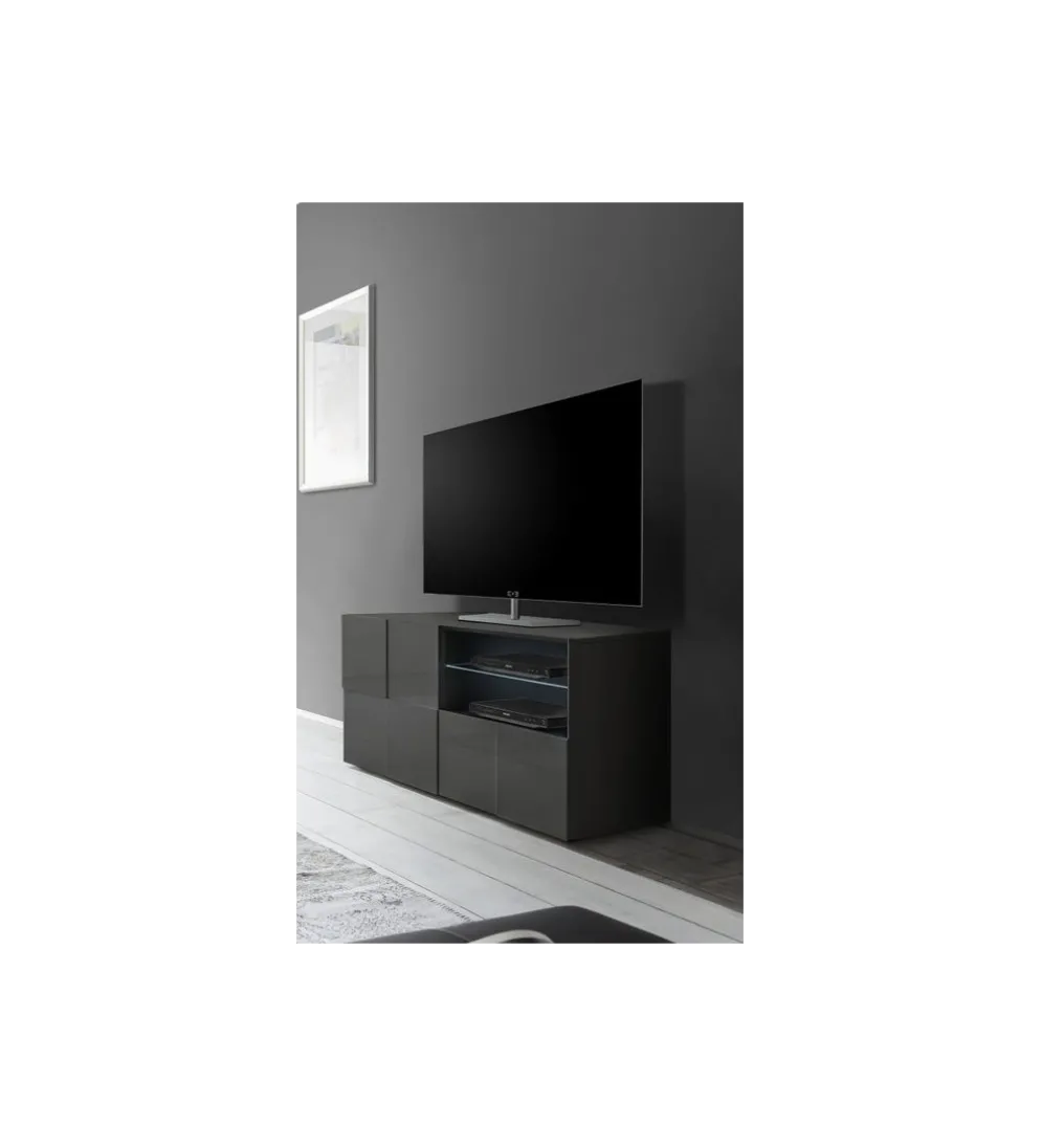 Stolik pod TV DAMA 120 cm antracyt