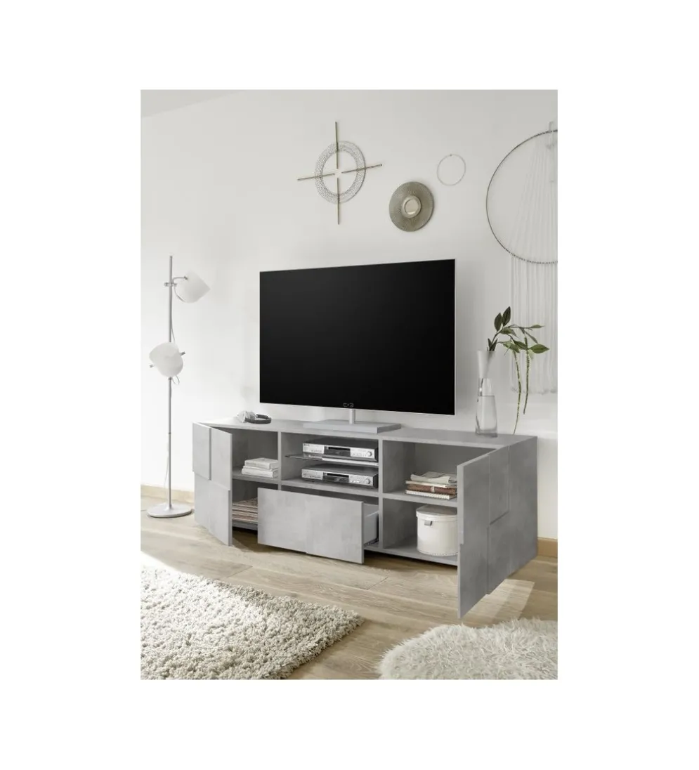 Stolik pod TV DAMA 180 cm biały