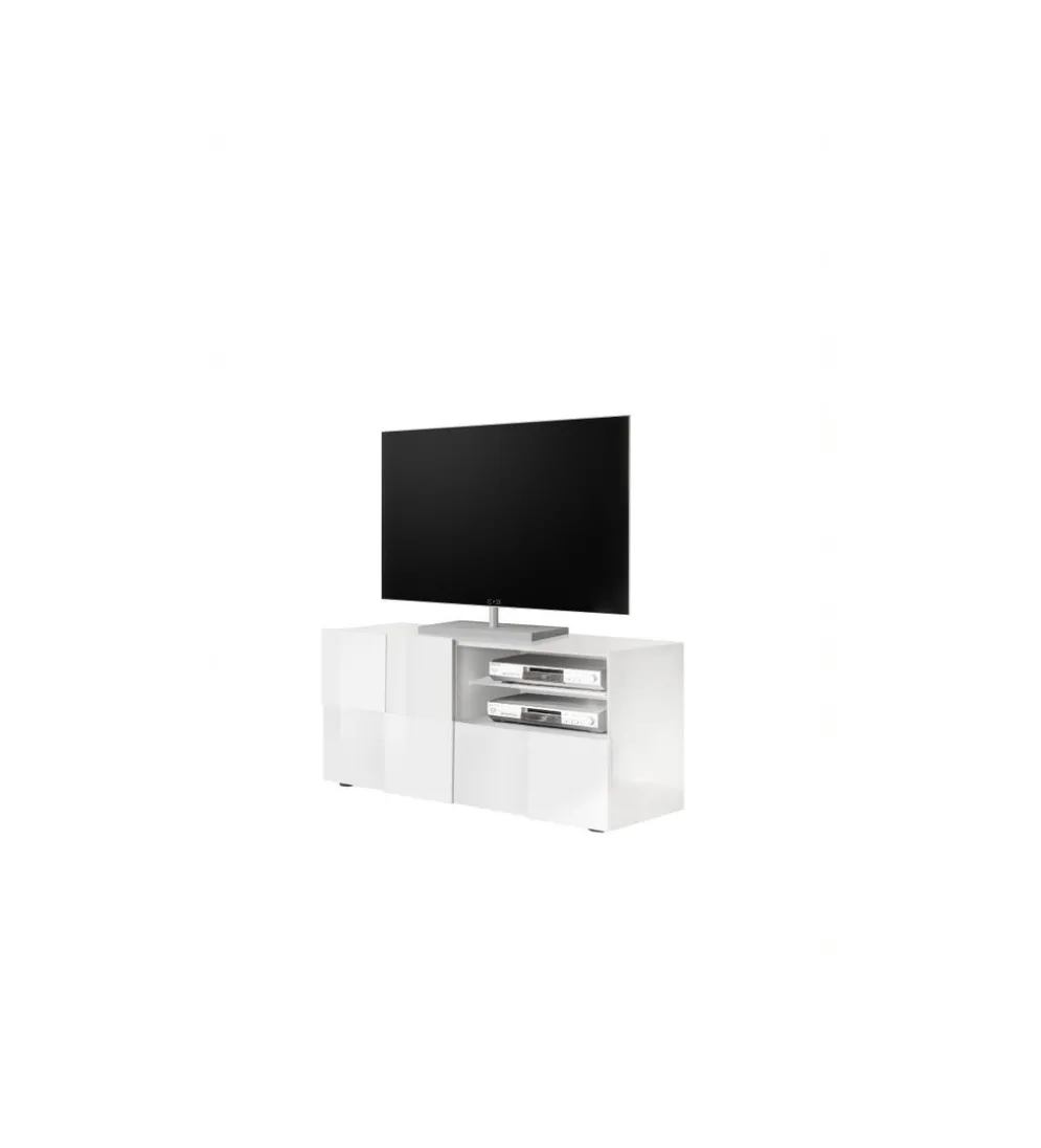 Stolik pod TV DAMA 120 cm biały