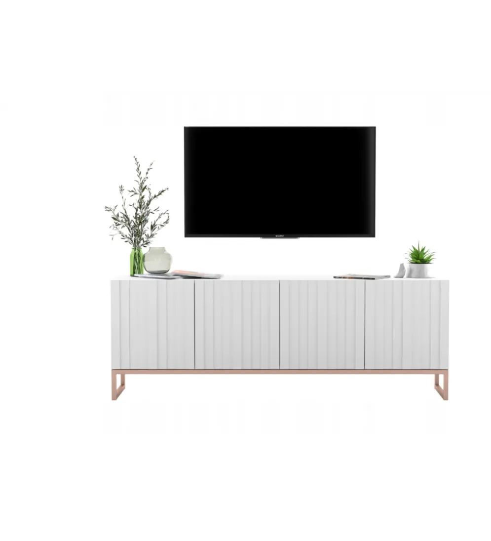 Stolik pod Tv ELPIS 150 cm biały