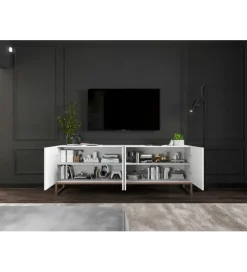 Stolik pod Tv ELPIS 150 cm biały