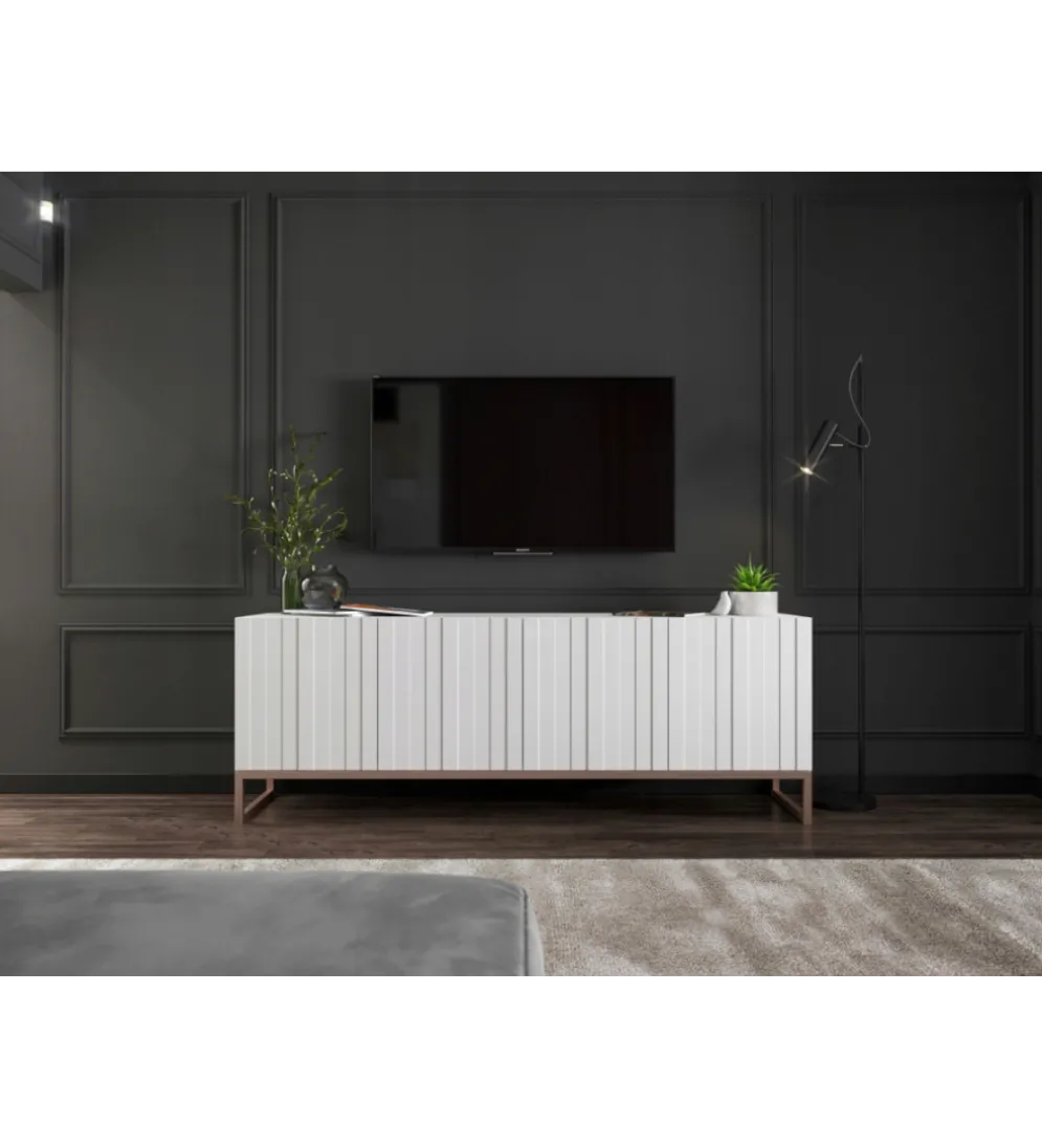 Stolik pod Tv ELPIS 150 cm biały