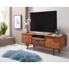 Stolik pod TV FEREZ 135 cm drewno sheesham