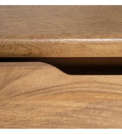 Stolik pod TV GALT 160 cm drewno mango naturalny niższy