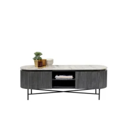 Stolik pod TV Glenn 150 cm antracytowy
