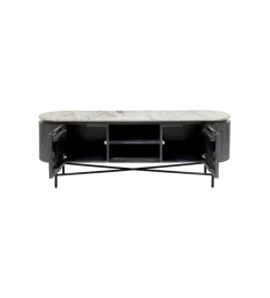 Stolik pod TV Glenn 150 cm antracytowy