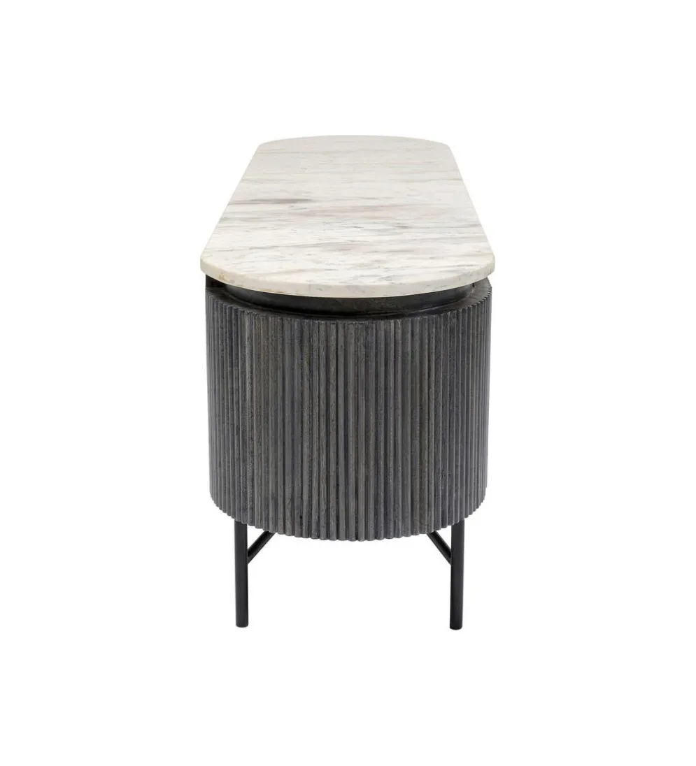 Stolik pod TV Glenn 150 cm antracytowy
